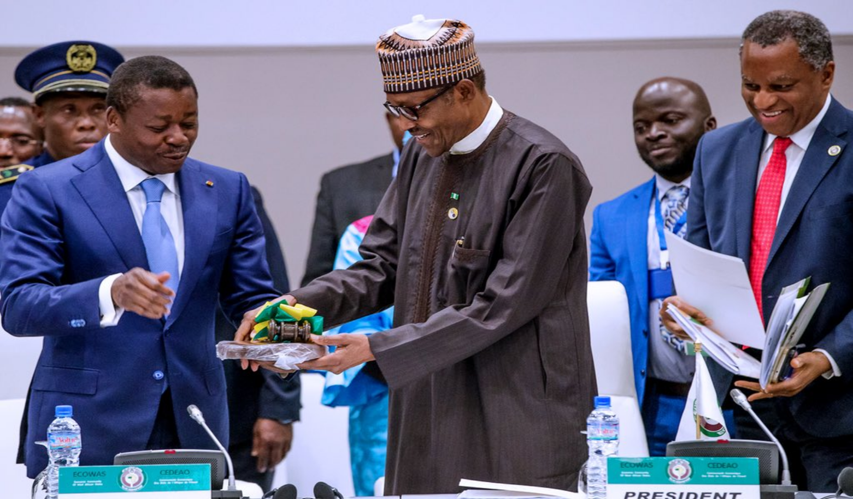 FW: Buhari is ECOWAS Chairman