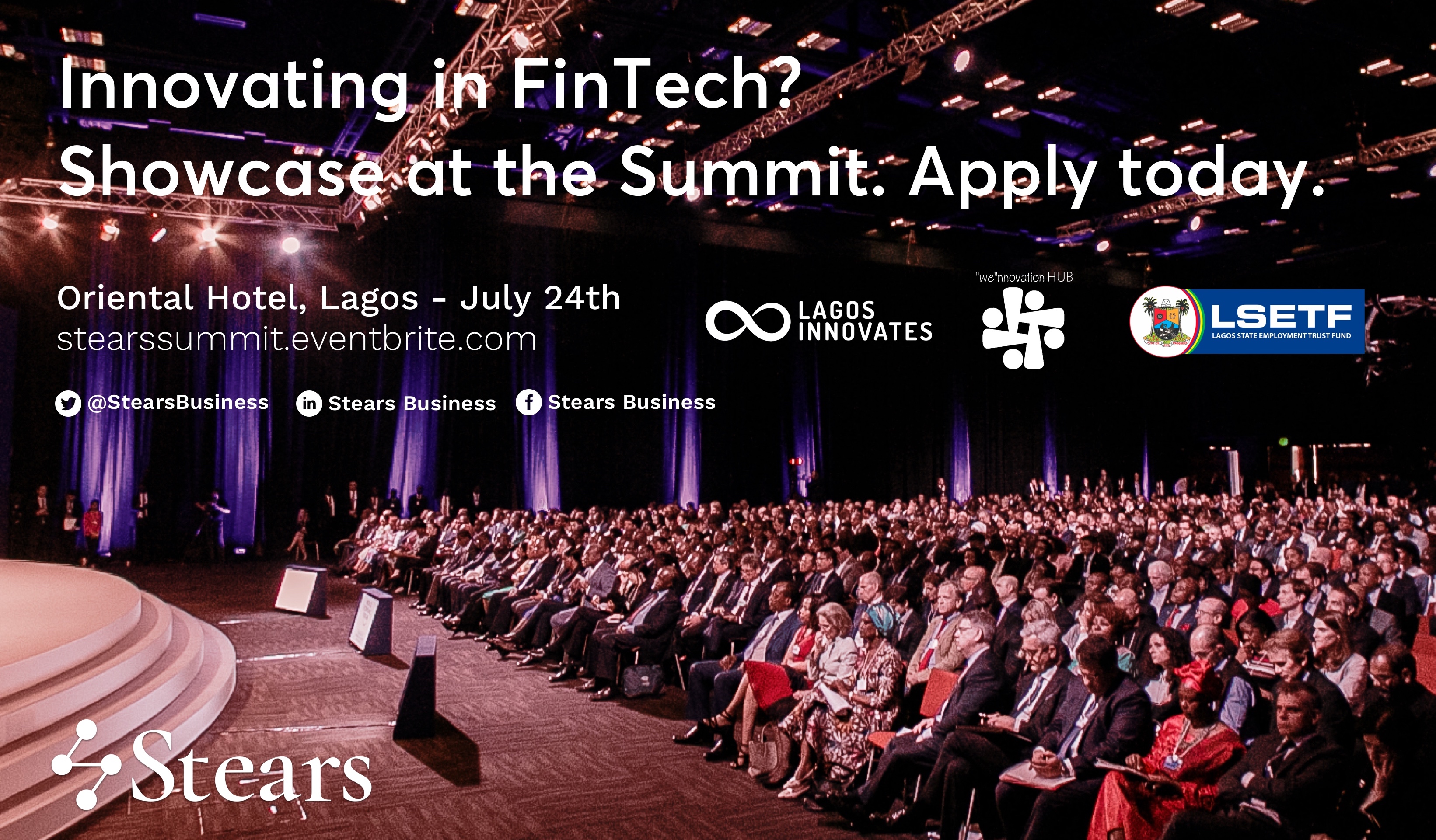 Innovating in FinTech? Showcase at the Stears Summit