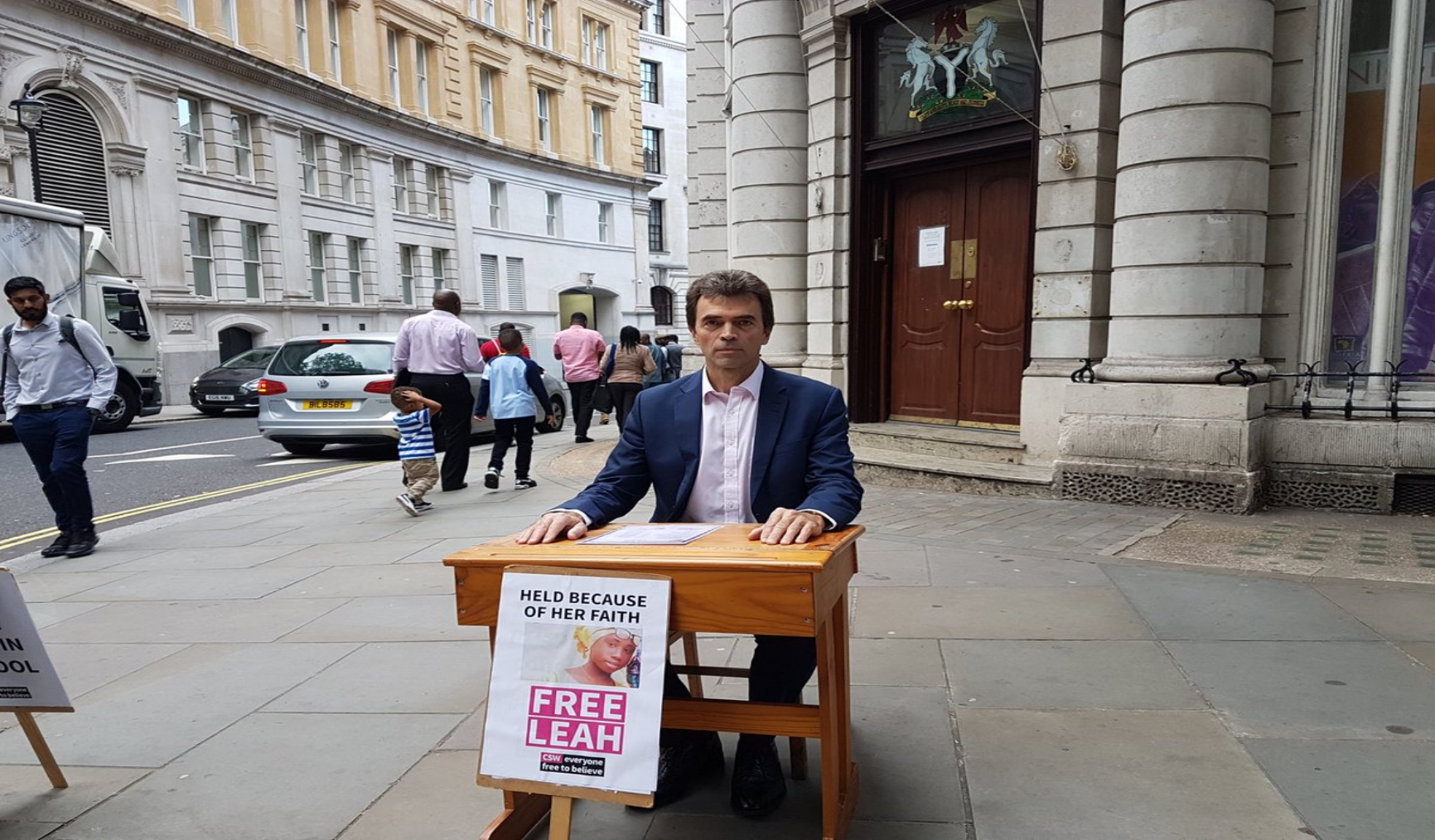FW: UK MP joins campaign advocating for the release of Leah Sharibu, the last Dapchi girl
