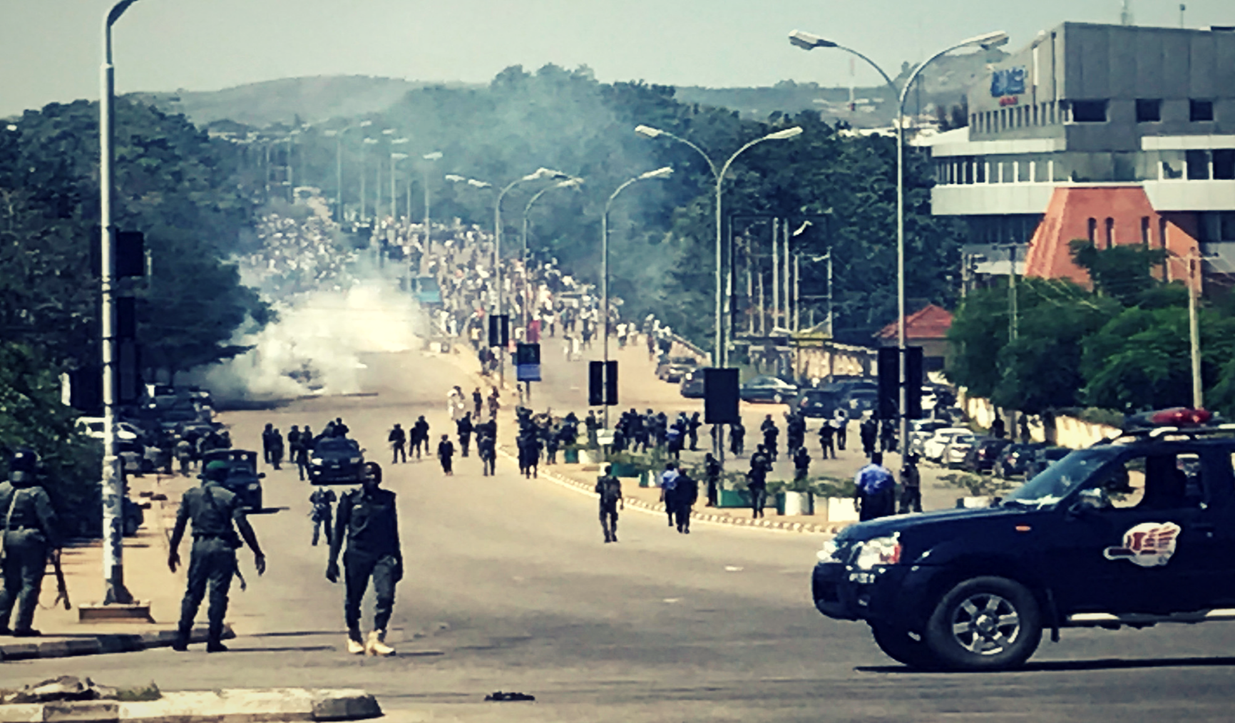 FW: Nigerian Army uses  President Trump's words to justify killing protesters